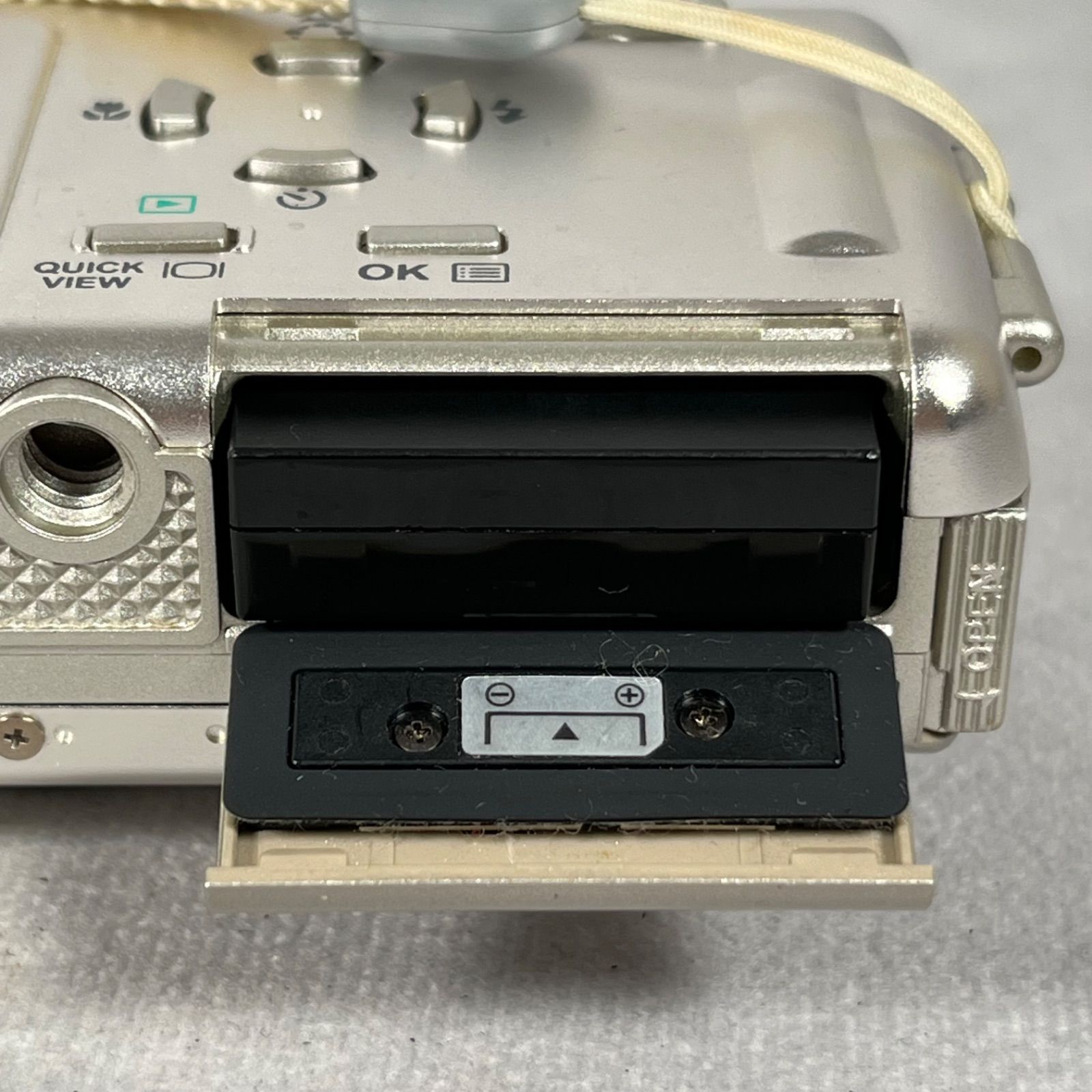 管2606-320】OLYMPUS オリンパス CAMEDIA μ-10 DIGITAL シルバー
