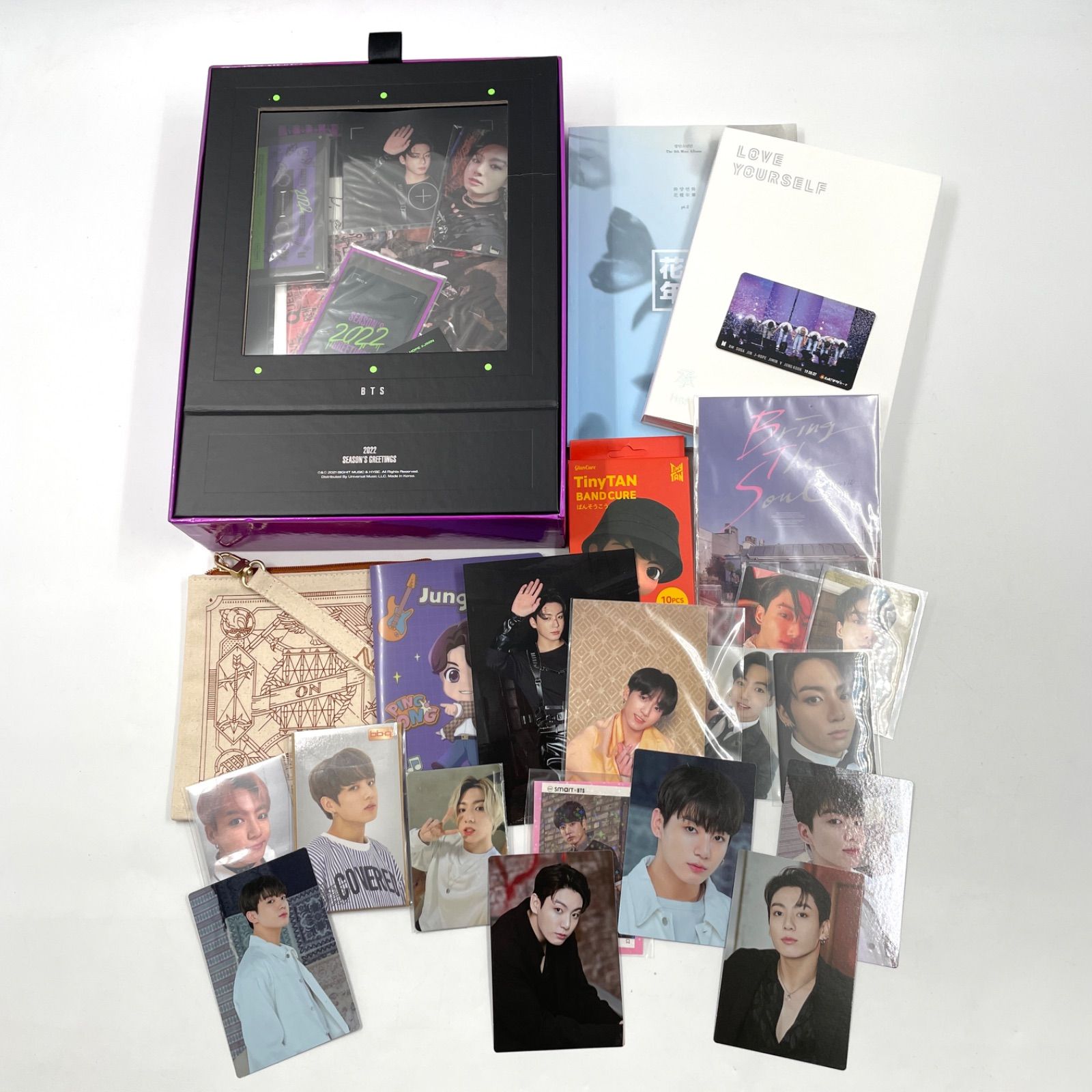 BTS Jungkook ジョングク トレカ SEASONS GREETINGS 2022 グッズまとめ