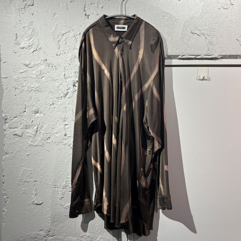 MAGLIANO マリアーノ Dyed Stripe Button Down Shirt 長袖シャツ