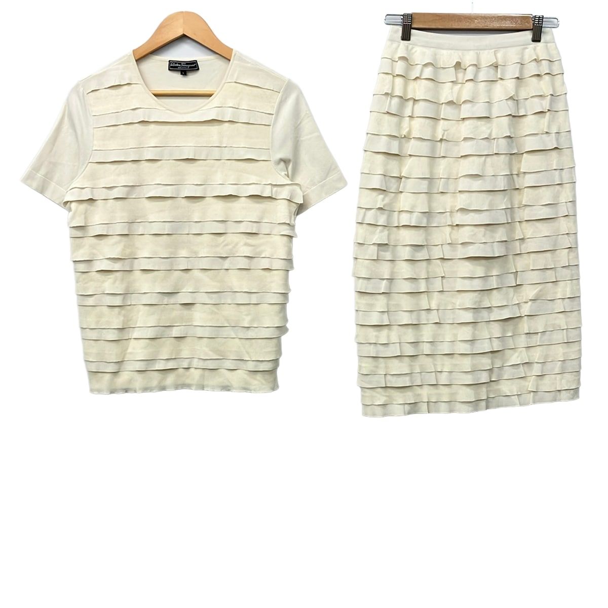 【美品】サルヴァトーレフェラガモSalvatore Ferragamo-スカート FERRAGAMO/SalvatoreFerragamo(サルバトーレフェラガモ) スカート