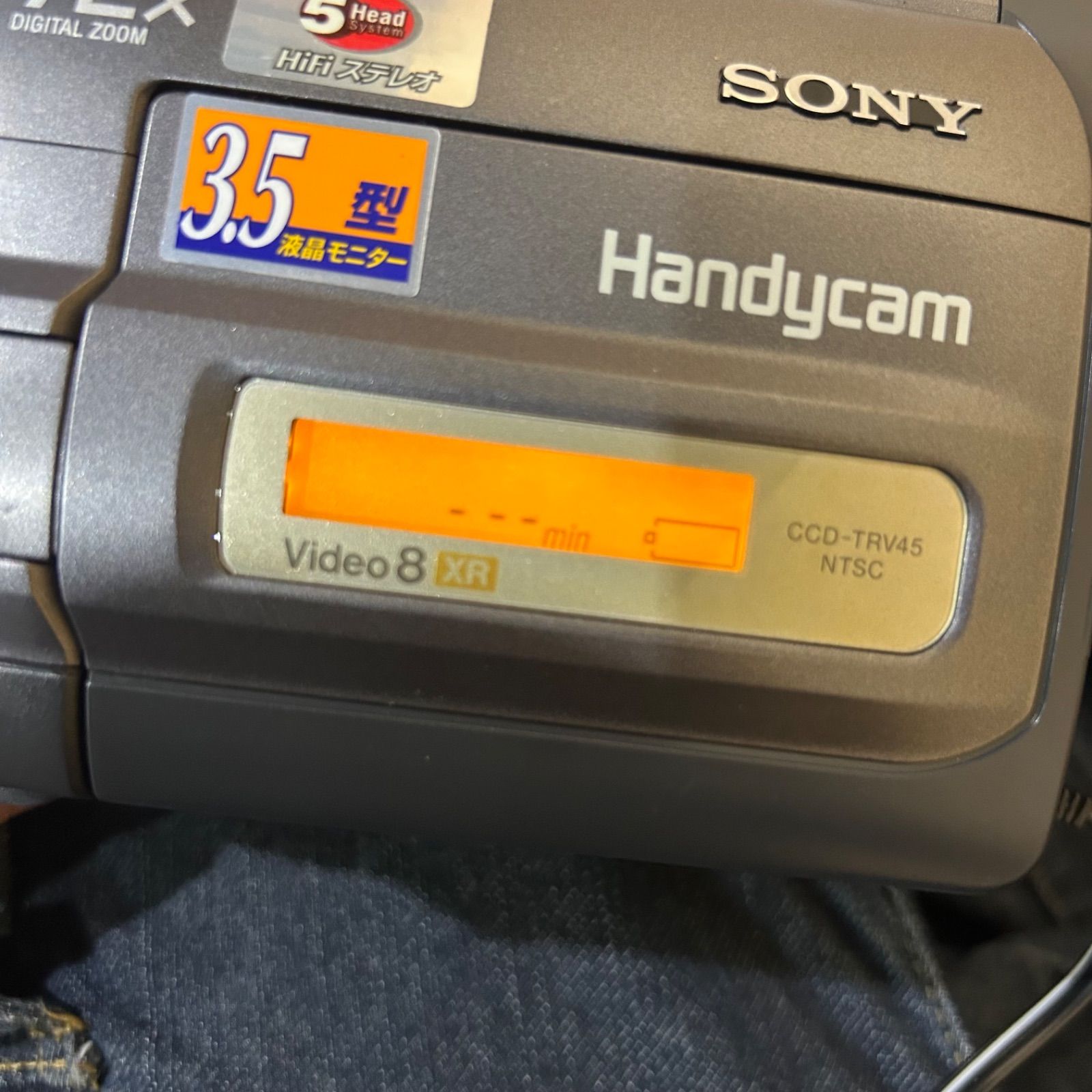 SGM】ジャンク SONY ビデオカメラ CCD-TRV425 8mmビデオテープ - メルカリ