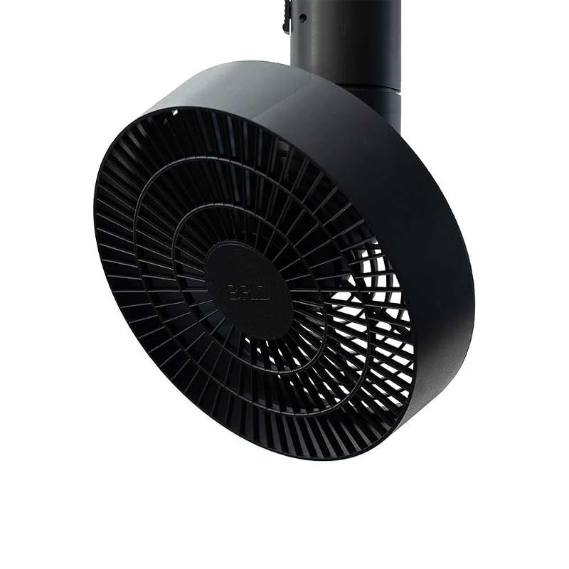 【新品】 DUCT RAIL FAN 3D (Black)ダクトレールファン 3D 首振り風量調節 5段階 サーキュレーター キッチン 暑さ対策家電 天井 直付け 1