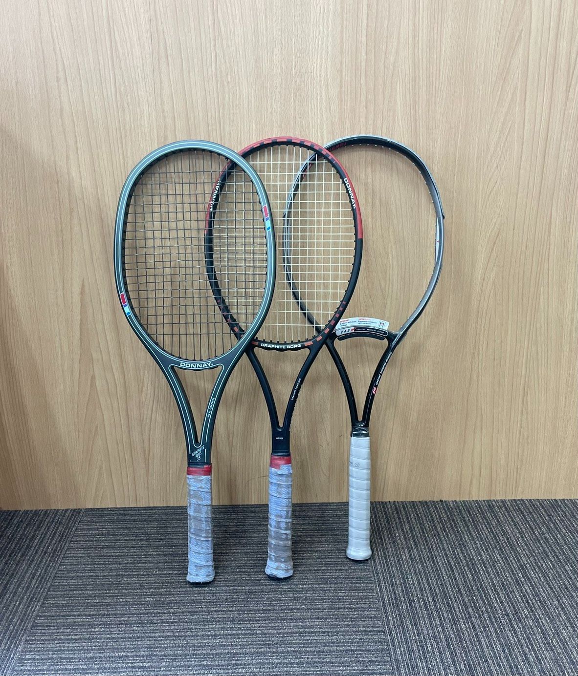 T/テニスラケット DONNAY BJORN BORG 等 その他メーカー3本セット