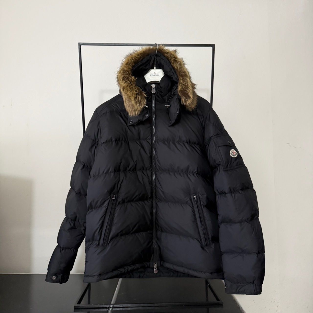 【希少サイズ】モンクレール MONCLER★MAYAF★ブラック★サイズ7★美品★ 2024〜2025秋冬モデル