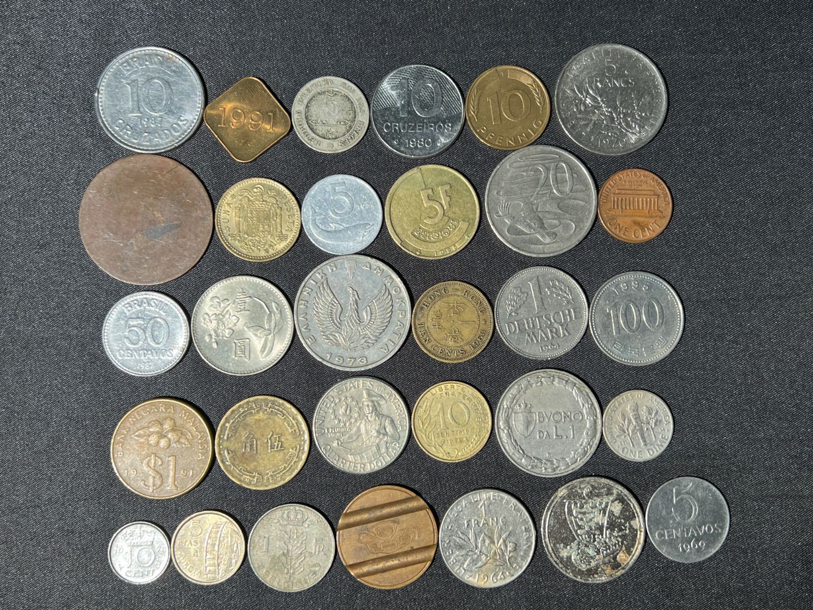 世界の古銭※世界の硬貨 Lot of World Coins 世界のコイン M 31枚組 硬貨 古銭 コイン 記念貨幣