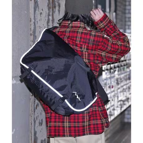 MANASTASH × PACKING TRAIL MESSENGER マナスタッシュ パッキング トレイルメッセンジャーバッグ リップストップ リフレクター