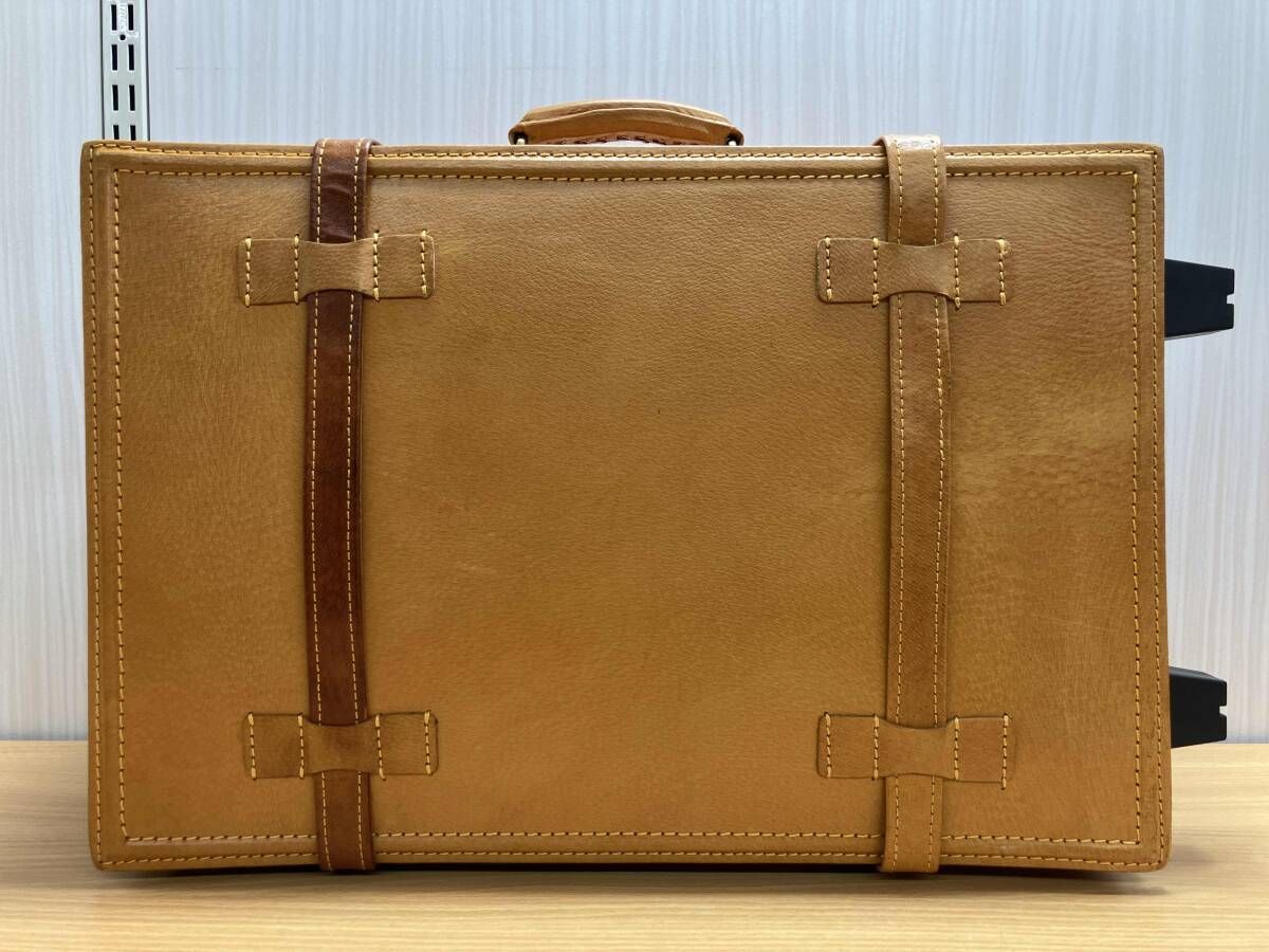 ユーラシア　トランク　レザー　美品 ユーラシアトランク スーツ ケース 革ブランド ユーラシアトランク
