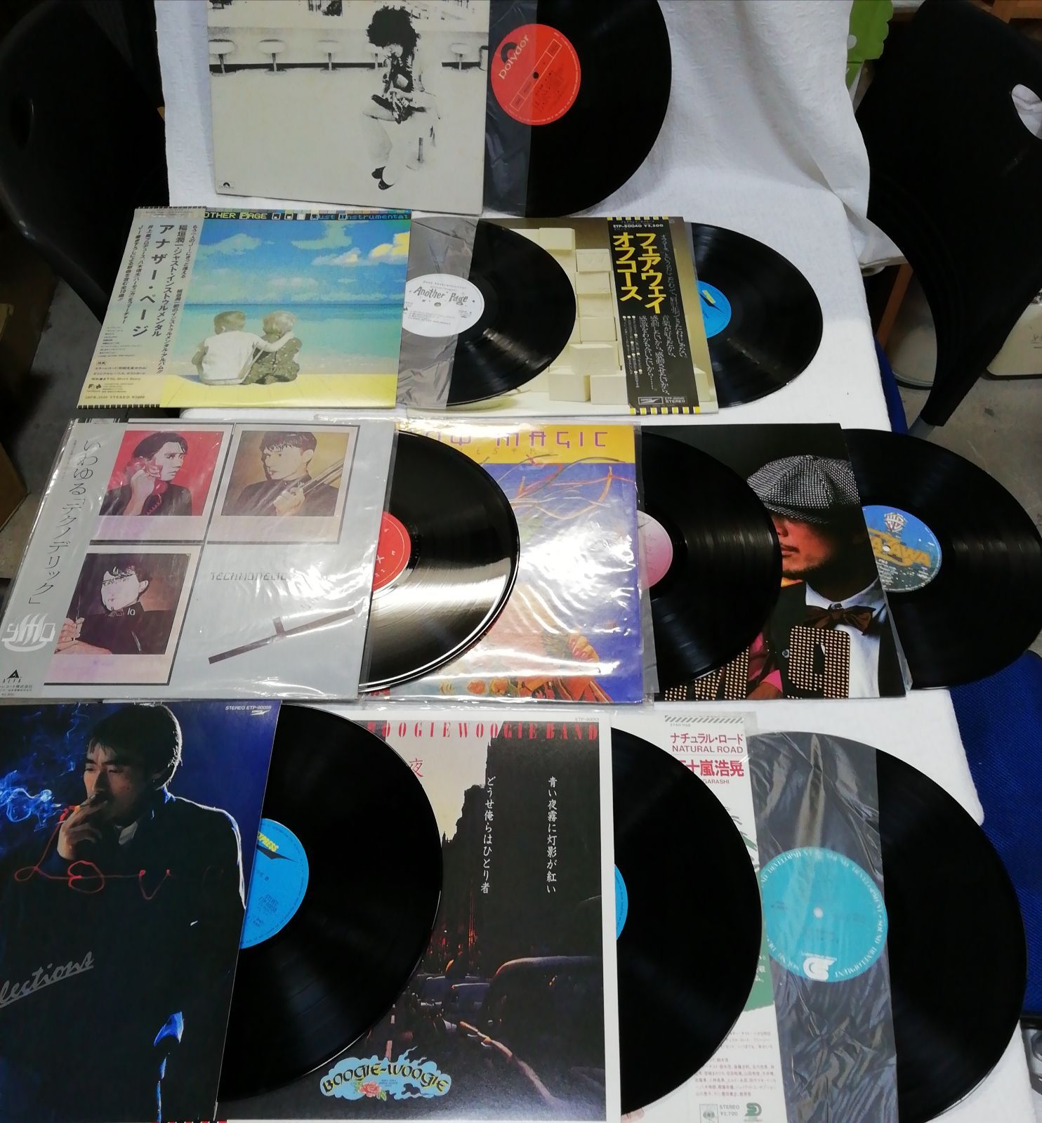 邦楽 ロック シティポップ ギター 70年代 80年代 人気 LP レコード