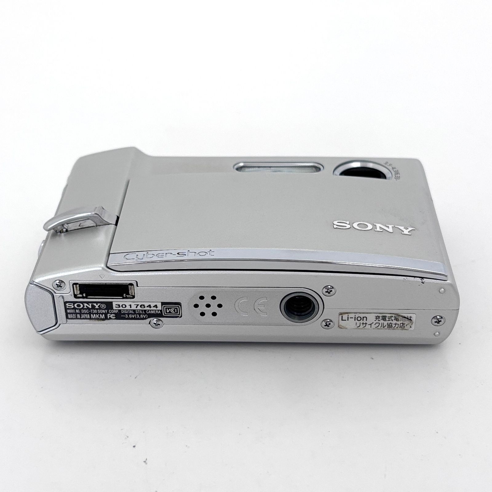 ソニー】SONY Cyber-shot DSC-T30 コンパクトデジタル 薄型モデル