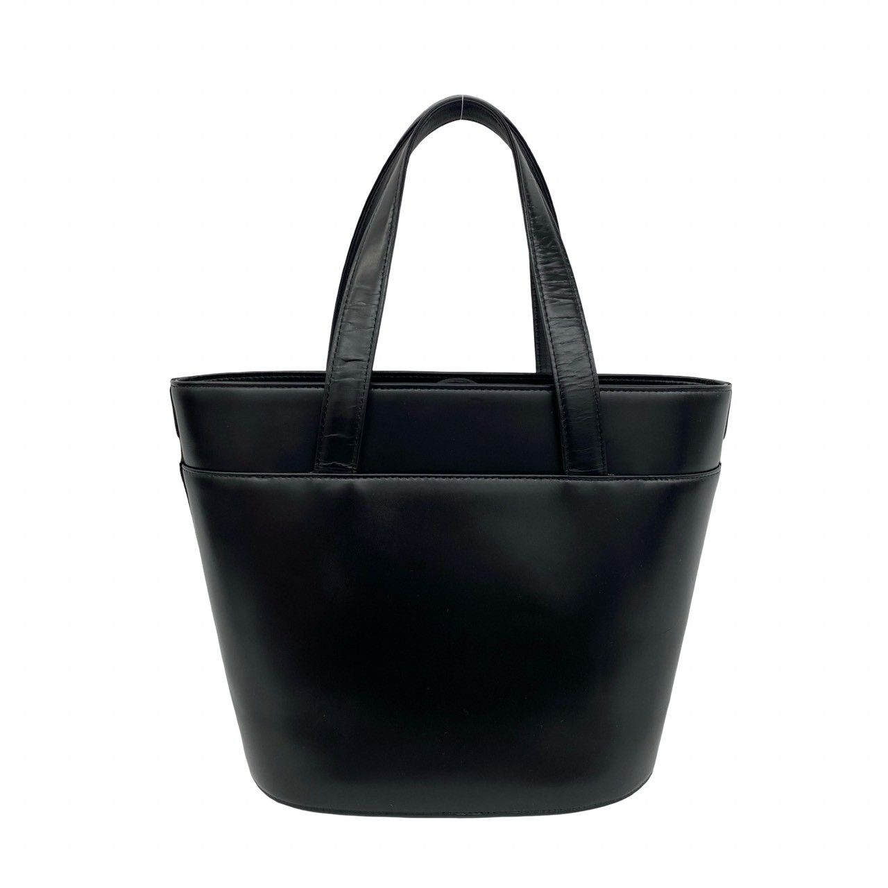 極 美品 BURBERRY バーバリー ノバチェック 柄 ロゴ 刻印 カーフ