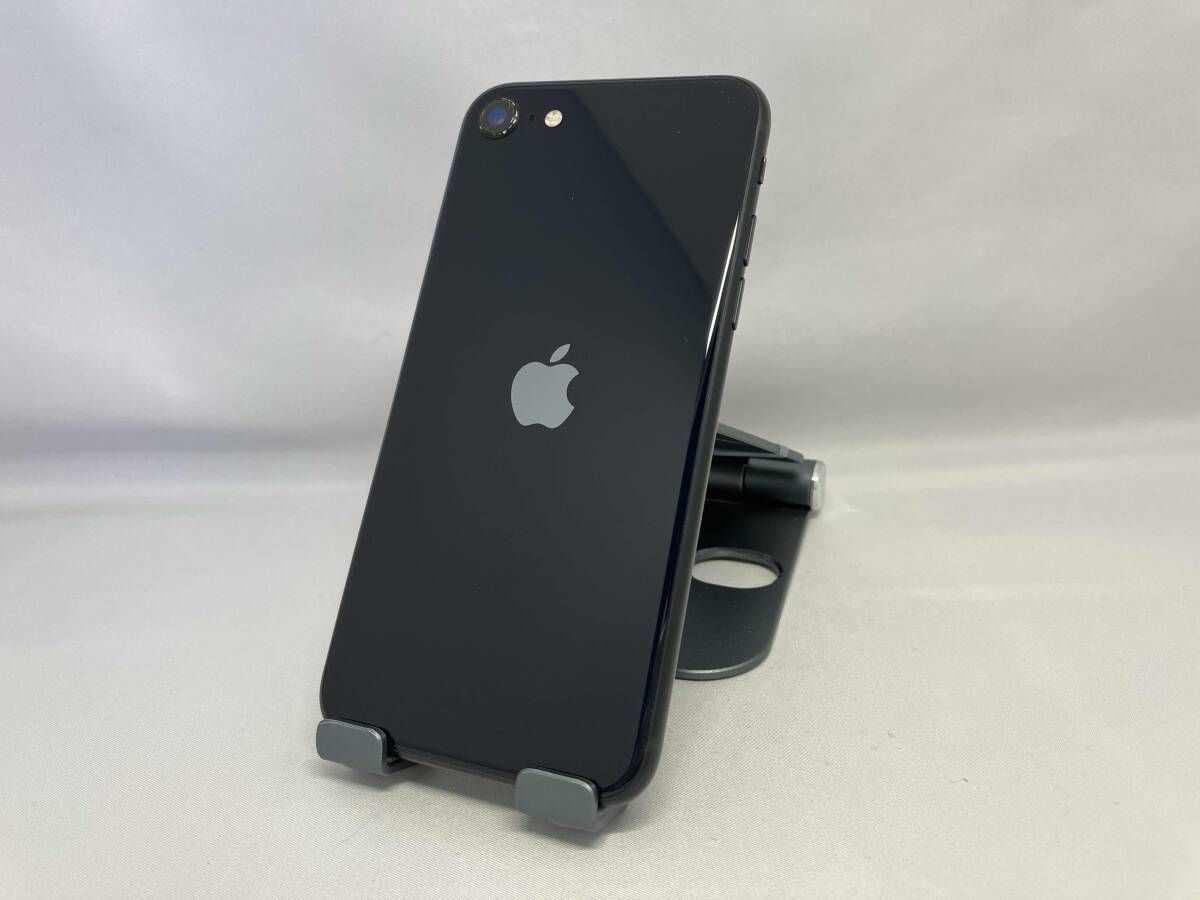 iPhone SE 本体 64GB SIMロックなし au 【SIMロックなし】MMYC3J/A iPhone SE(第3世代) 64GB ミッドナイト