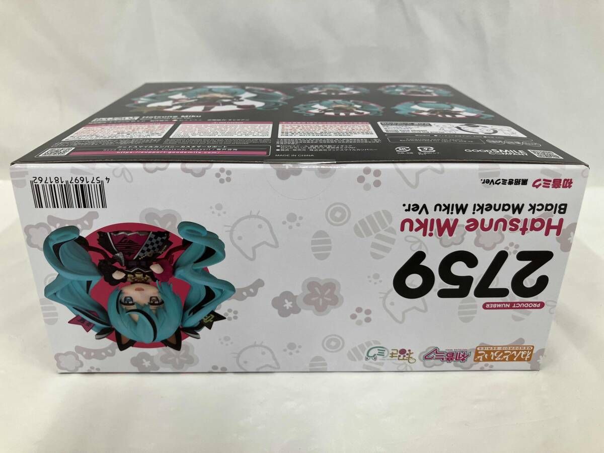 未開封品 ねんどろいど 2759 初音ミク 黒招きミクVer. ボｰカロイド