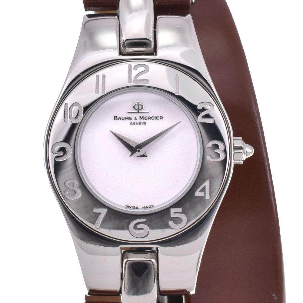 Baume&Mercier ボーム＆メルシェ リネア 65305 電池新品 値下 ボーム＆メルシェ Baume & Mercier 65305 リネア クォーツ