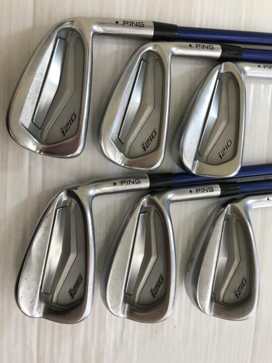 クラブ PING i210 tourAD- AD95S ピン i210 ツアーAD AD-95 Sフレックス アイアンセット 中古【最短即日