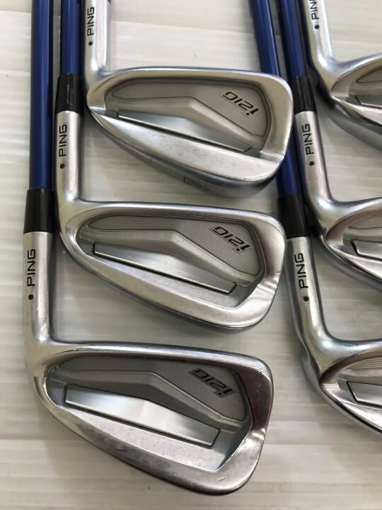 クラブ PING i210 tourAD- AD95S ピン i210 ツアーAD AD-95 Sフレックス アイアンセット 中古【最短即日