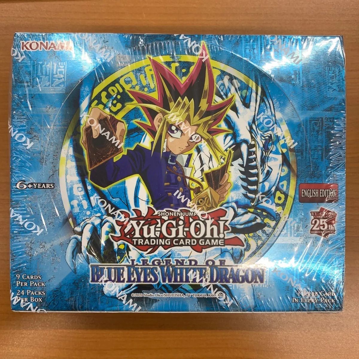 未開封 シュリンク付き 遊戯王OCGデュエルモンスターズ 青眼の白龍伝説 BOX 未開封 シュリンク付き 青眼の白龍伝説 BOX ボックス 英語版 海外版