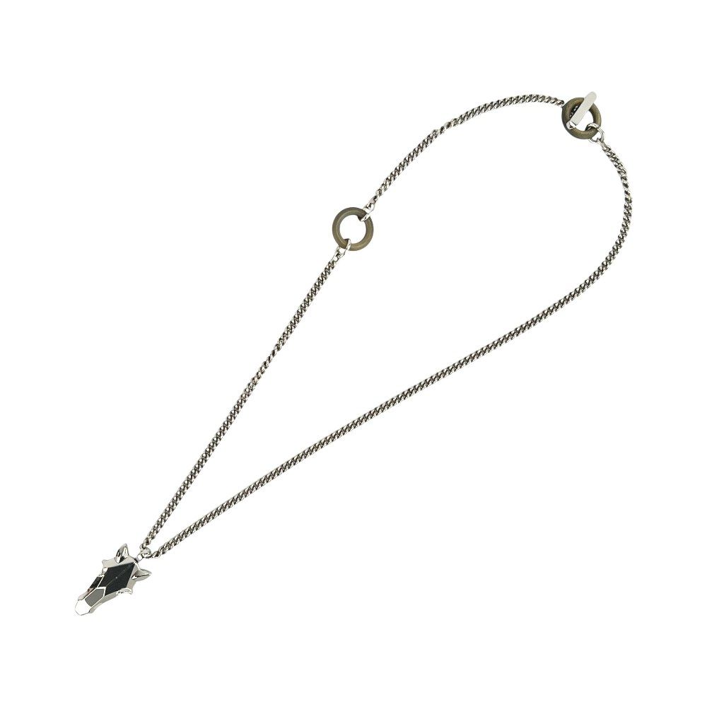 エルメス □美品□ デストリエ ホーンヘッド ネックレス アクセサリー