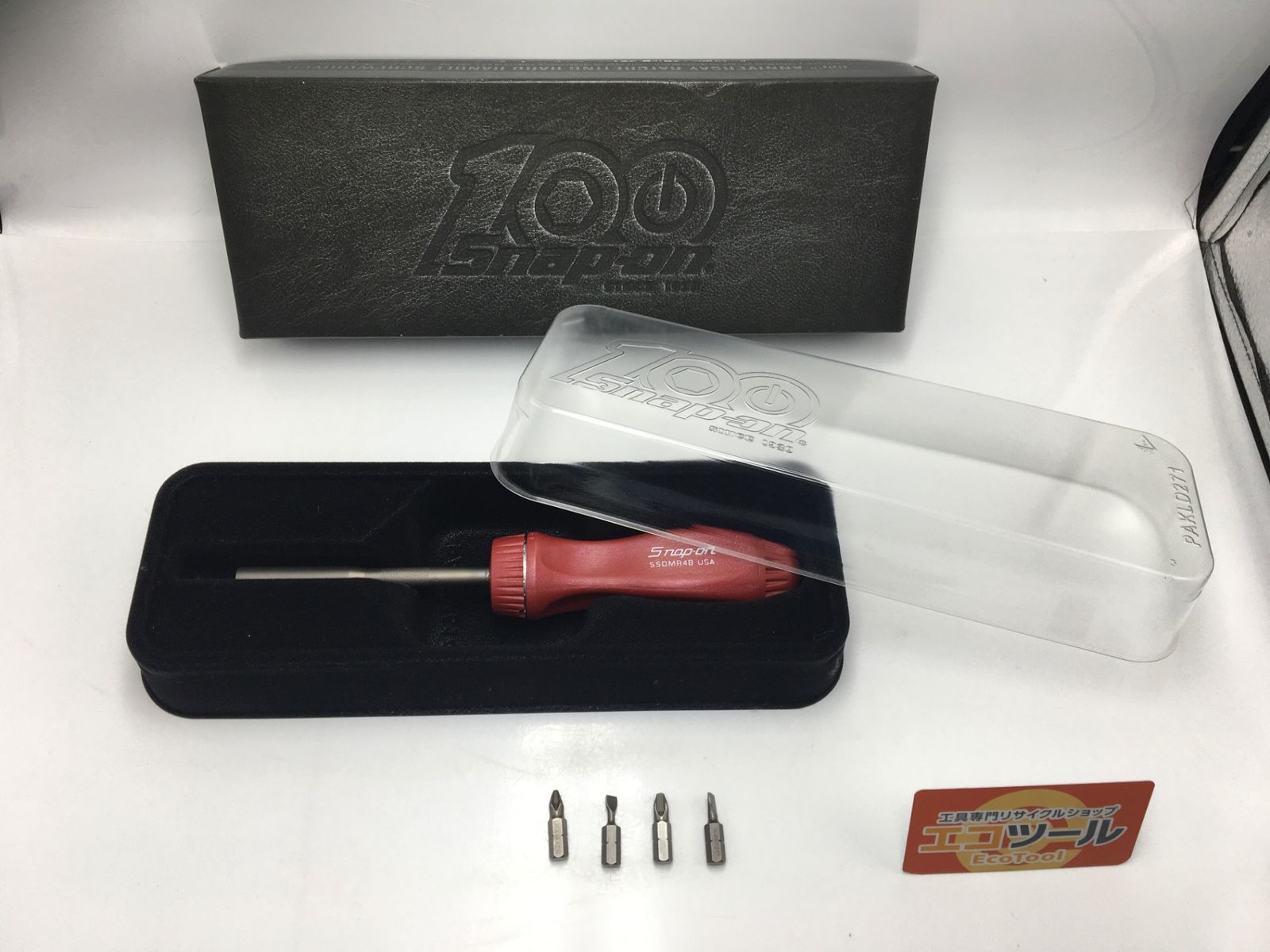 【未使用に近い】Snap-on/スナップオン SSDMR4BANV ☆ 100周年記念 ラチェットドライバー [IT_GSPRM][知立][M04]