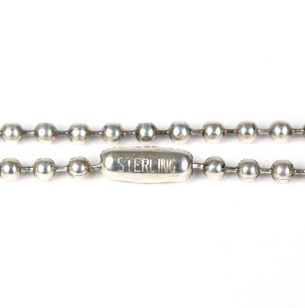CHROME HEARTS 銀座店 クロムハーツ ボールチェーン ネックレス 76cm