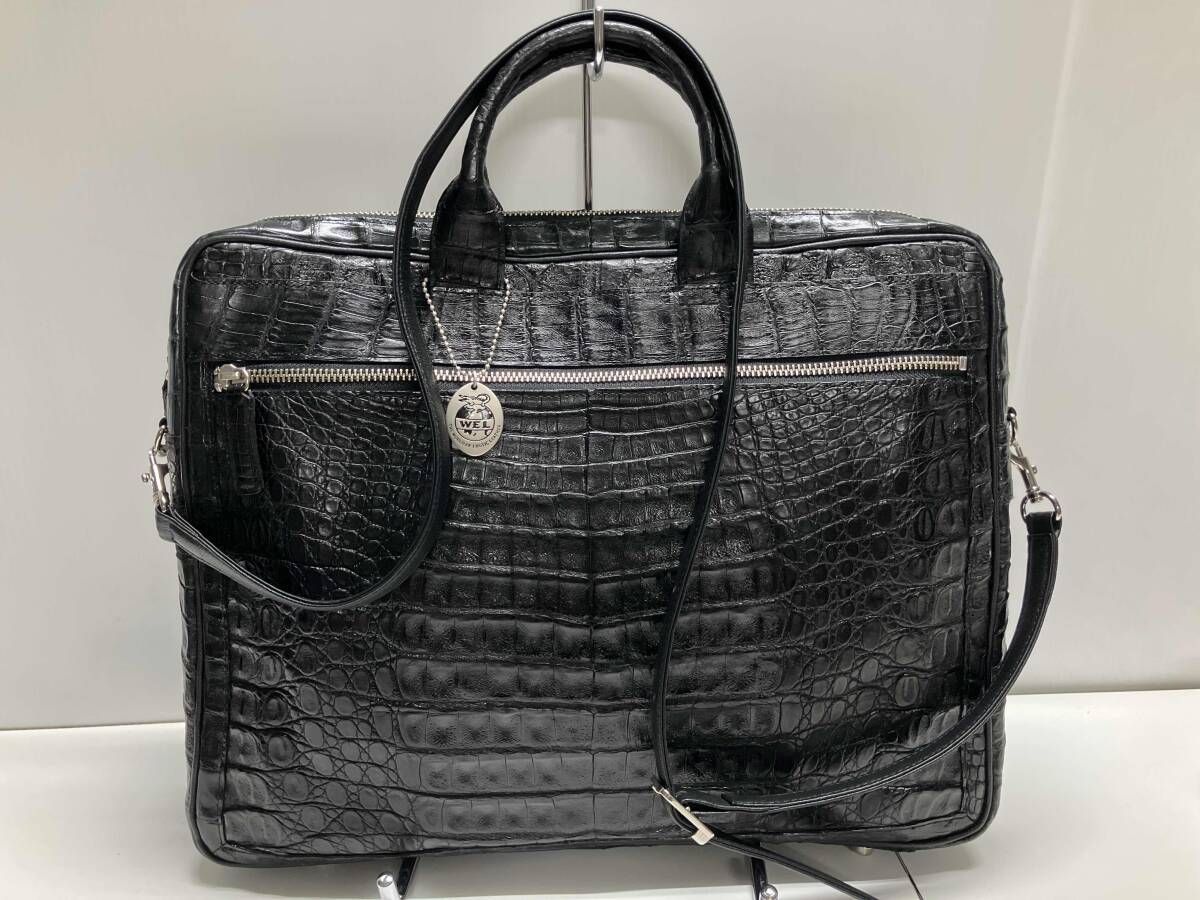 未使用タグ付 WEL Exotic Leather リアルリザード ショルダーの通販 by 