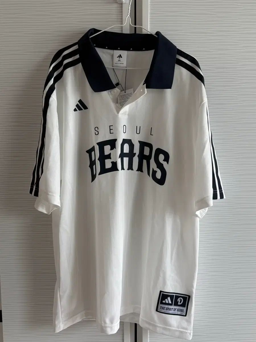 アディダス X 斗山 BEARS ポロTシャツ