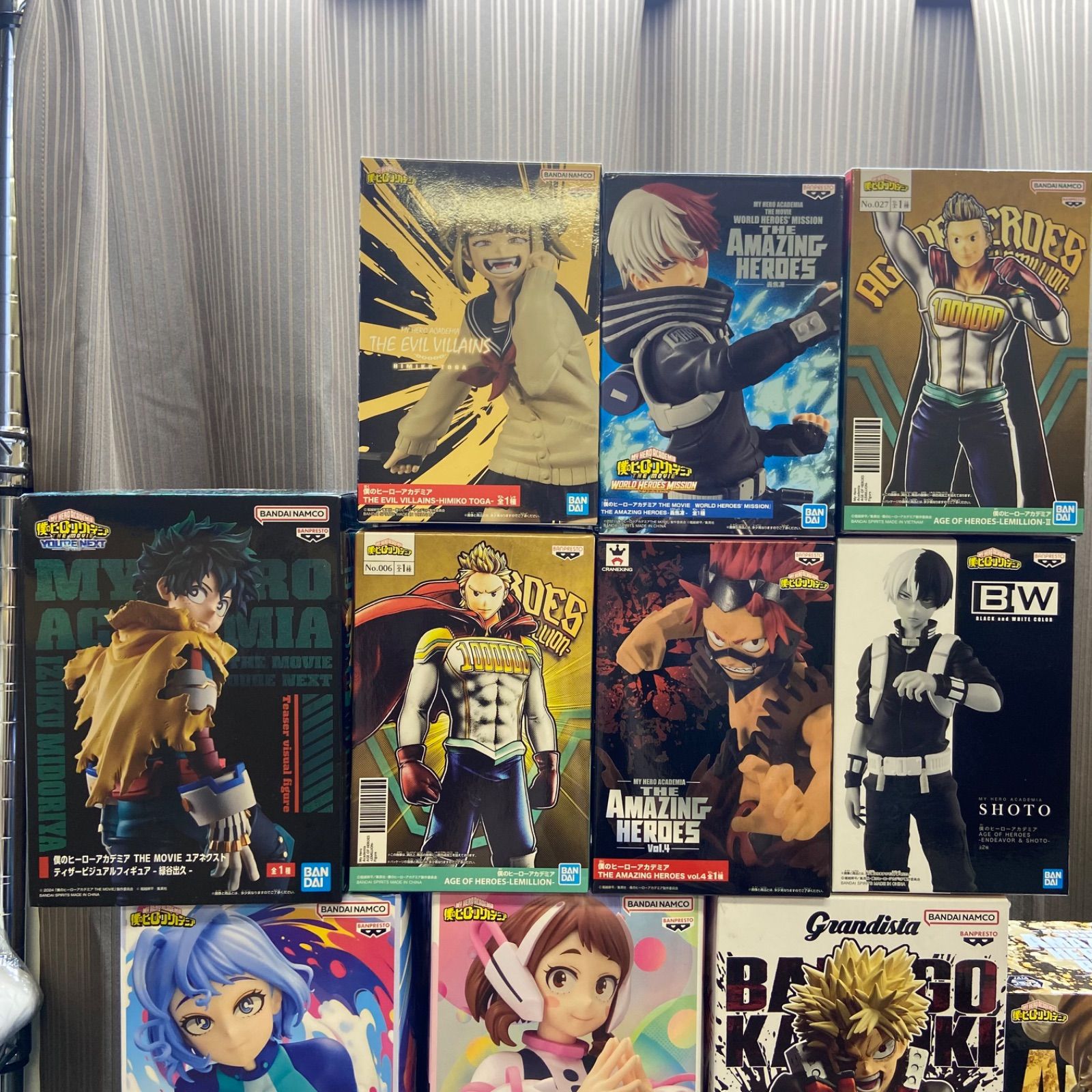 僕のヒーローアカデミア フィギュア まとめ 計19点 プライズ 緑谷出久