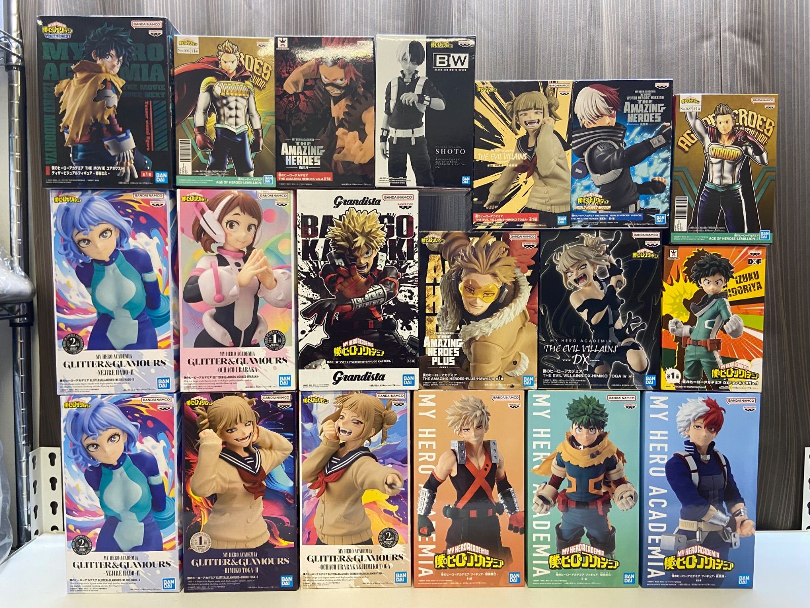 僕のヒーローアカデミア フィギュア まとめ 計19点 プライズ 緑谷出久