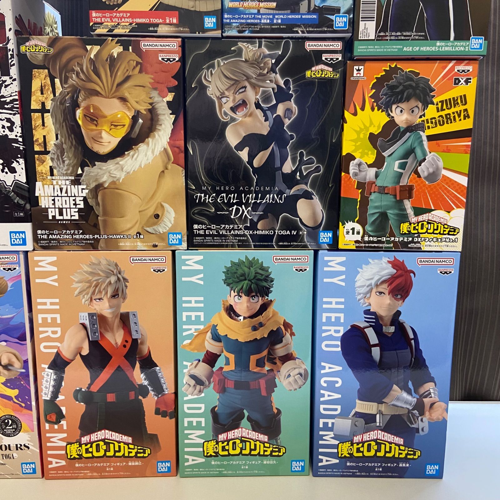 ヒロアカ　フィギュア　まとめ売り　19点セット 僕のヒーローアカデミア フィギュア まとめ 計19点 プライズ 緑谷出久