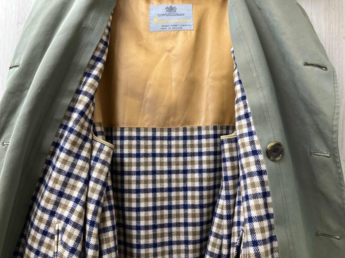 Aquascutum アクアスキュータム ライナー付き トレンチコート サイズ