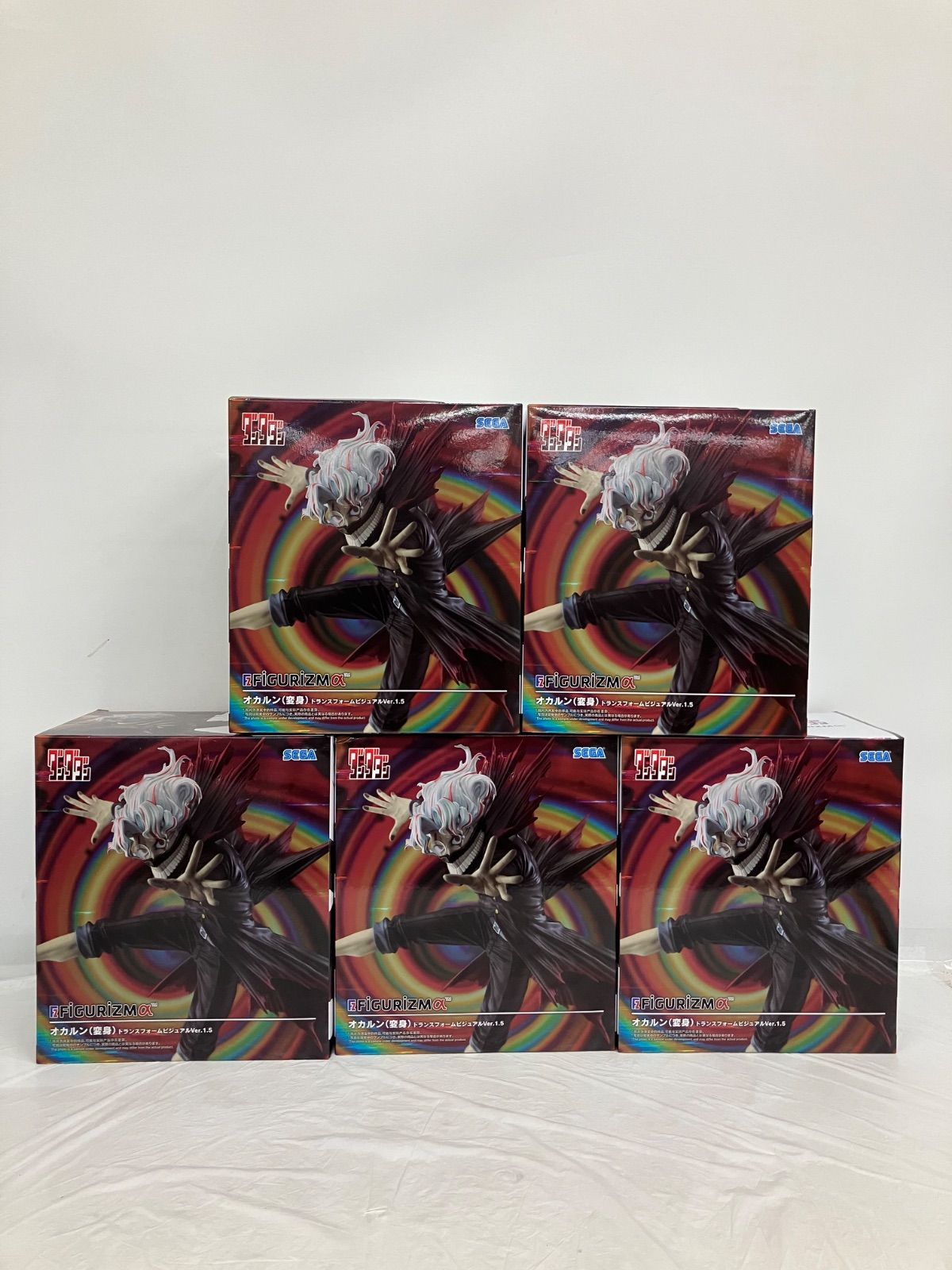 未開封 ダンダダン FIGURIZMα オカルン 変身 Ver.1.5 フィギュア 5個