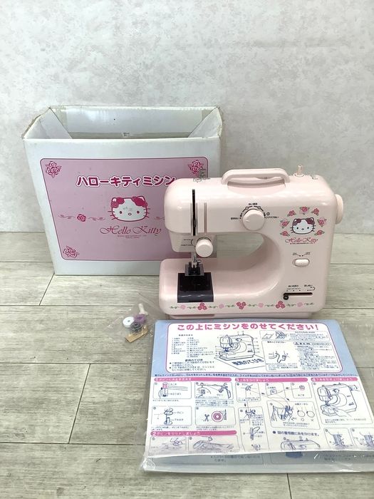 H1 ハローキティーミシン SANRIO コンパクトミシン YN-425 取扱説明書