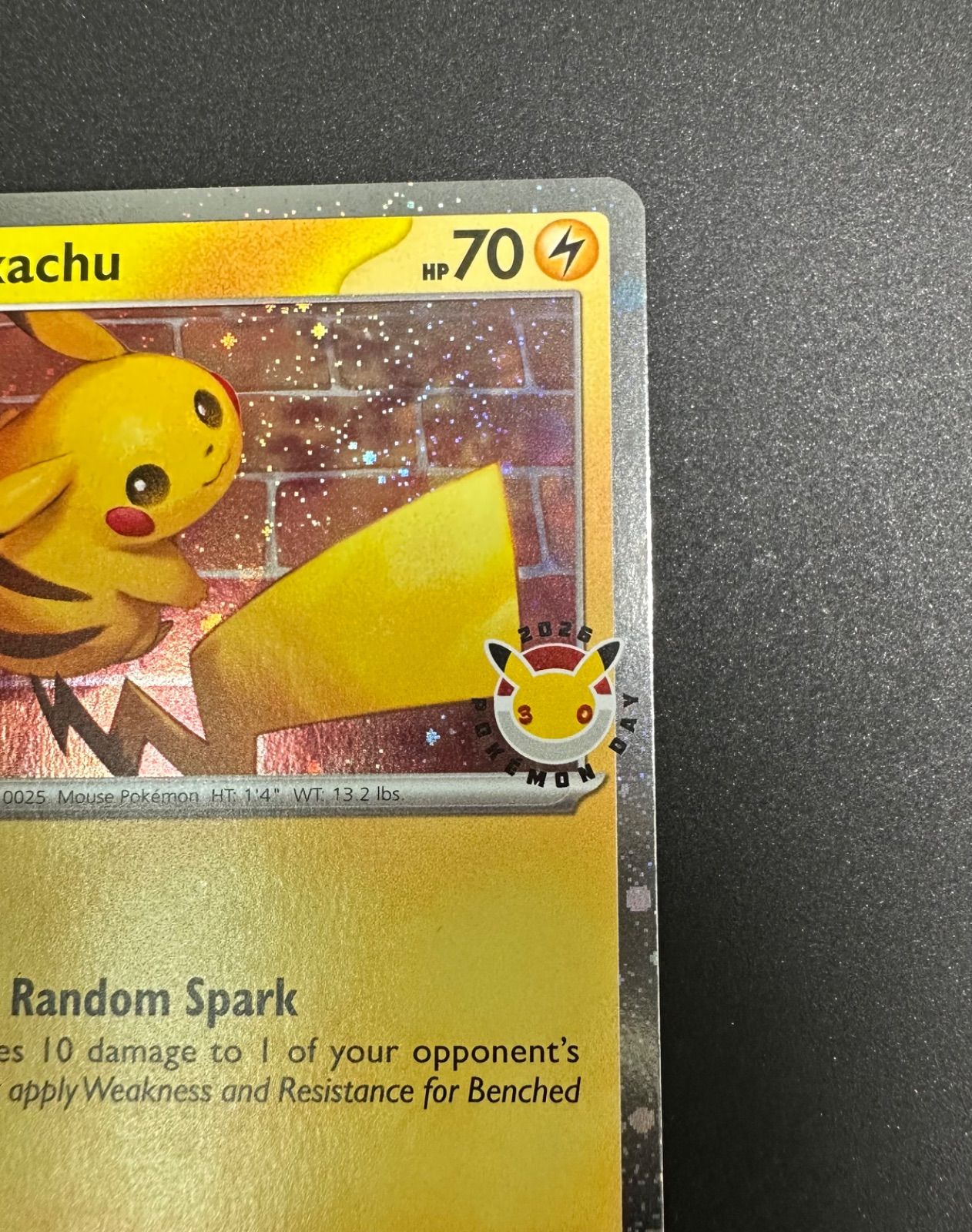 十字ホロ】 ポケモンカード 30周年記念 ピカチュウ ポケモンデイ 2026