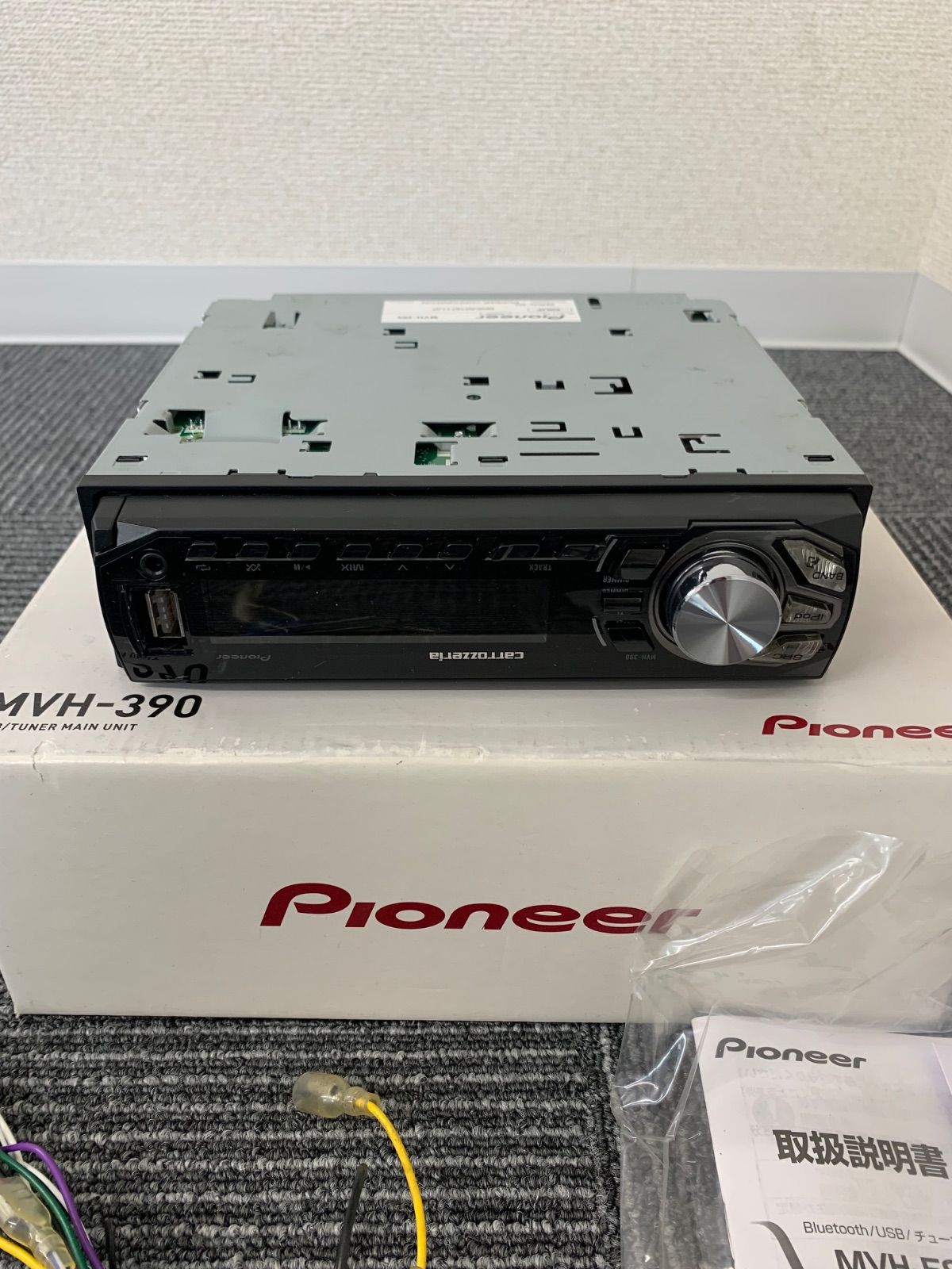 通電動作未確認】Pioneer carrozzeria MVH-390【電化製品3】【2