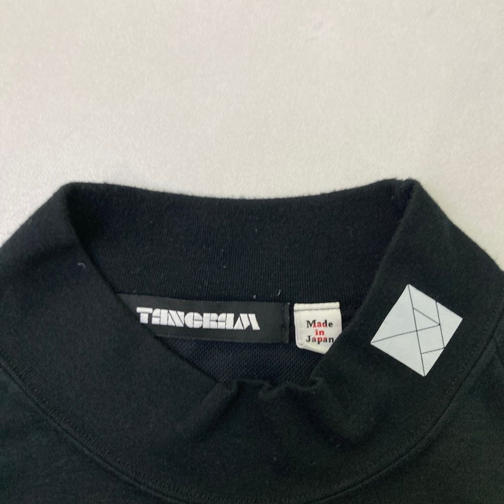 サイズ：XL TANGRAM タングラム ハイネック長袖Tシャツ ブラック系
