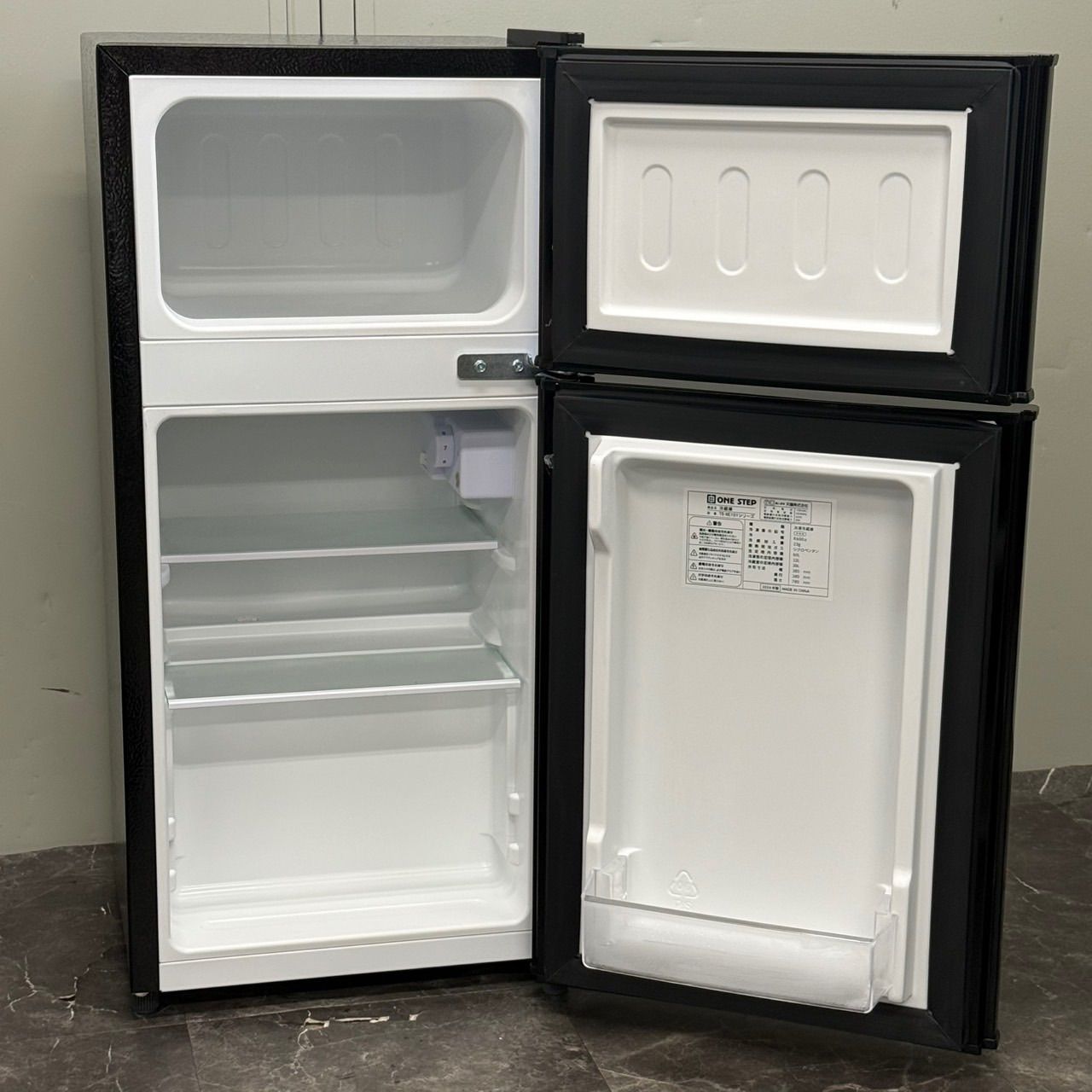 ◇送料込！設置対応 2026年製 ONE STEP 60L 2ドア冷凍冷蔵庫 TE-RE101