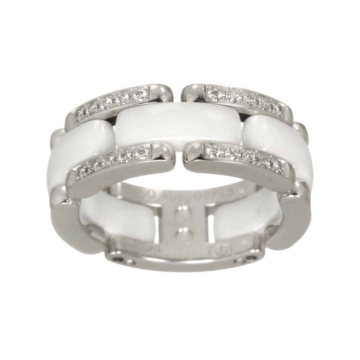 シャネル CHANEL ウルトラ #48 リング ダイヤ ミディアム K18 WG