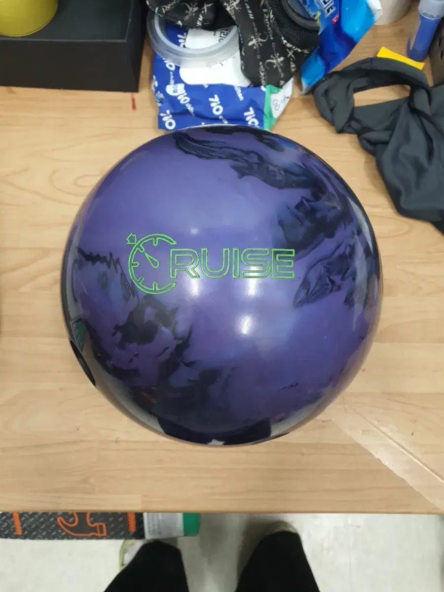 中古ボーリングボール 15p クルーズ