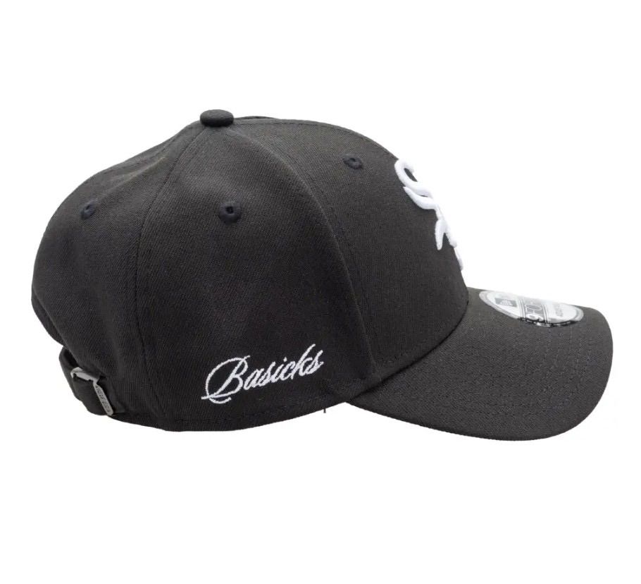 BASICKS x NEW ERA White Sox Cap / BLACK ニユーエラ キャップ コラボ