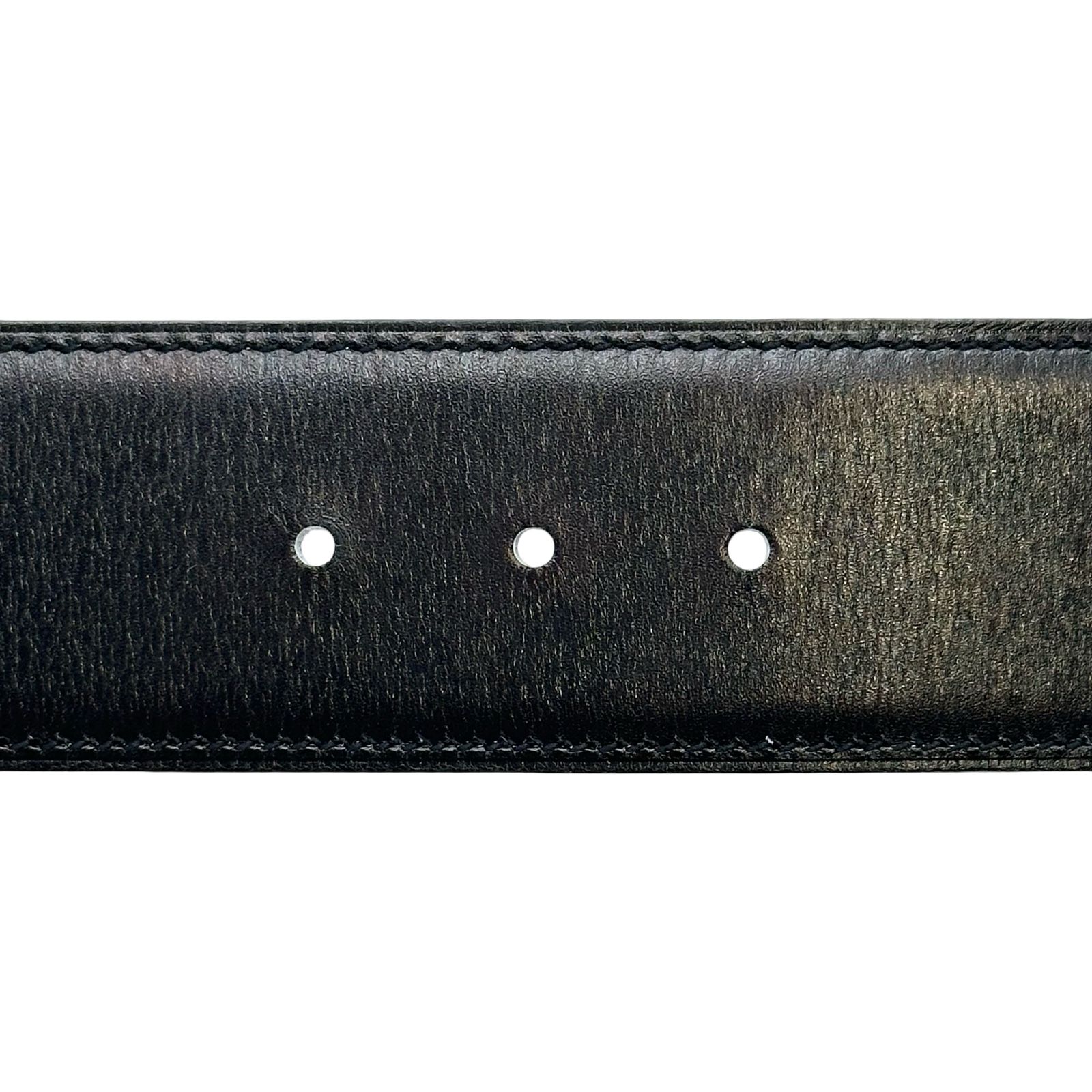 エルメス HERMES コンスタンスベルト 85cm T刻印 ブラック/ショコラ