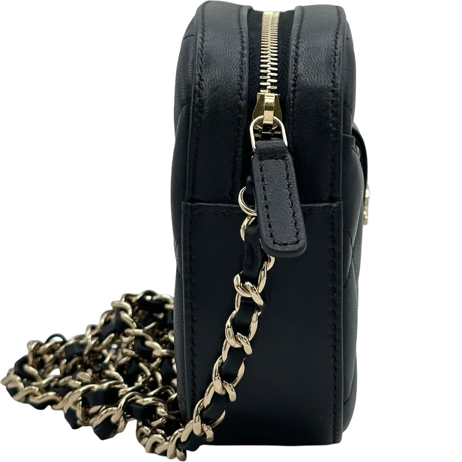 CHANEL マトラッセ シャネル CHANEL マトラッセ ミニチェーンショルダー AP3968 ブラック