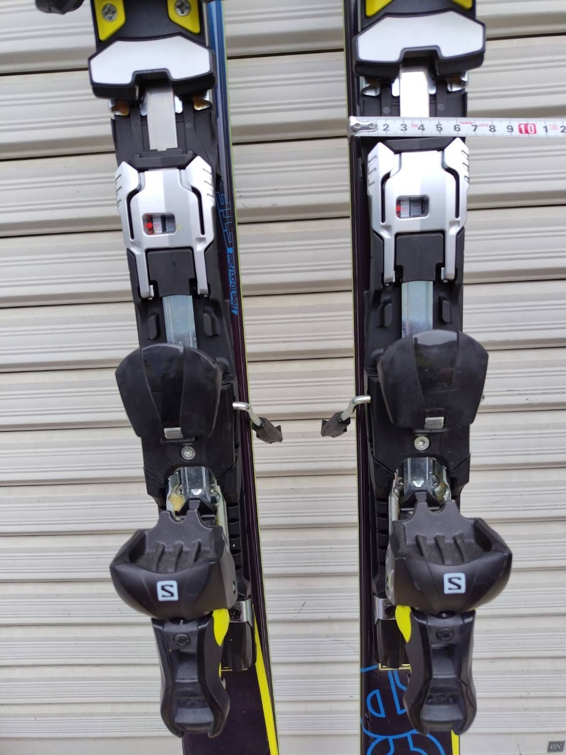 SALOMON X-RACE 170cm/スキー板/ビンディング付き！ - メルカリ