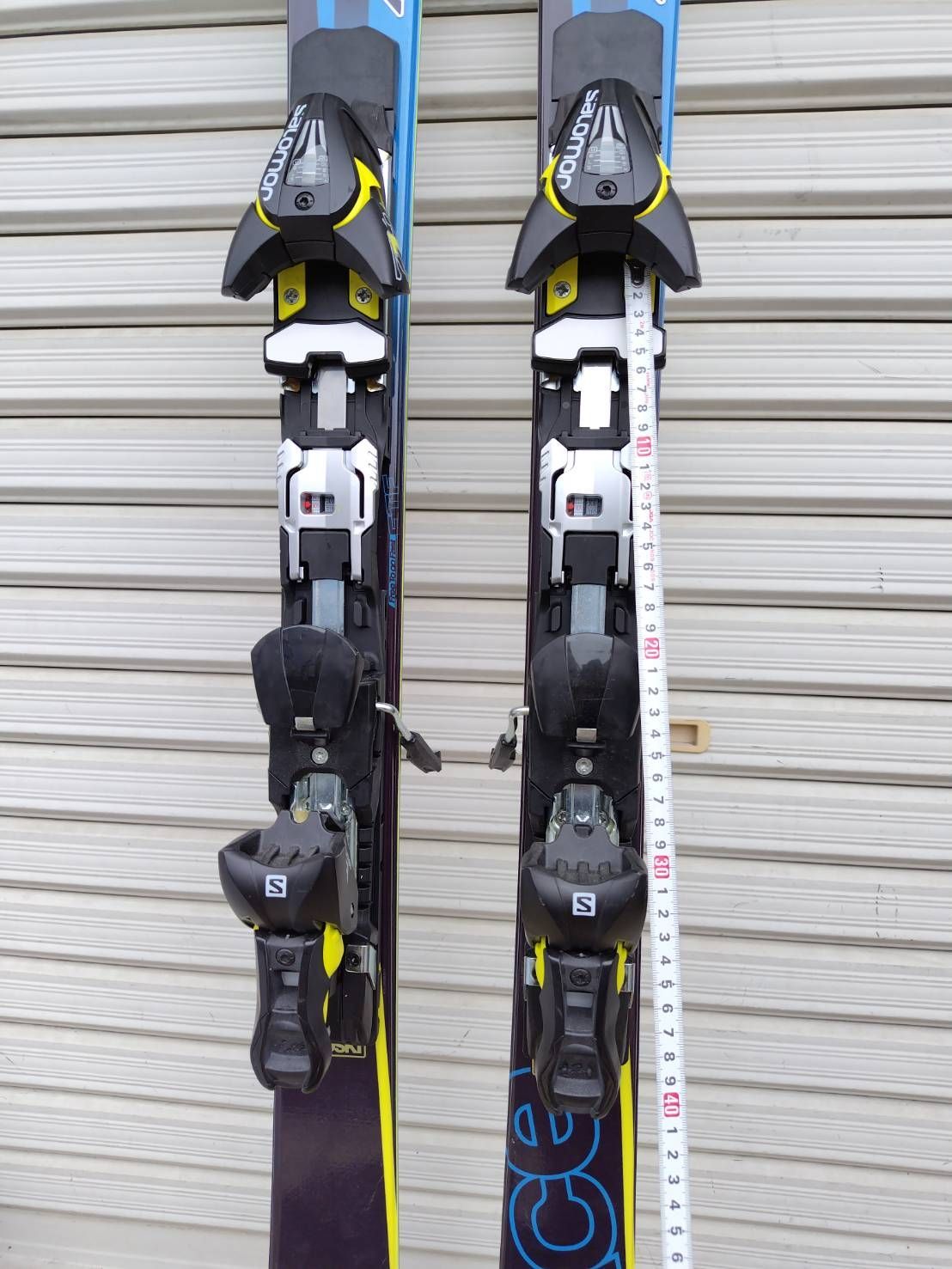 SALOMON X-RACE 170cm/スキー板/ビンディング付き！ - メルカリ