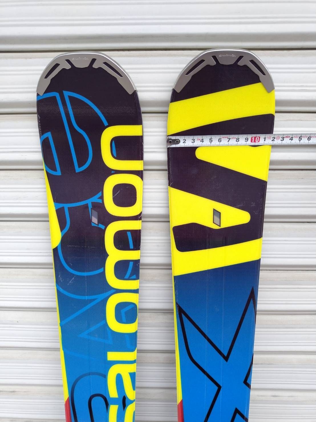 SALOMON X-RACE 170cm/スキー板/ビンディング付き！ - メルカリ