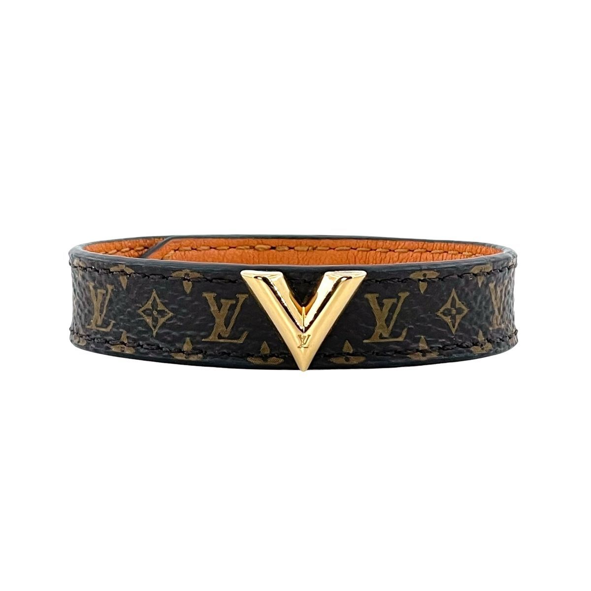 ルイヴィトン　ブレスレット　アクセサリー　Louis Vuitton 中古】 LOUIS VUITTON ルイ ヴィトン ブラスレ エセンャルV M6042