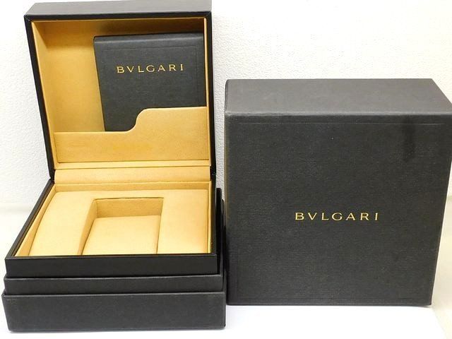 3F 3番 ブルガリ 時計ボックスのみ □ 冊子 腕時計ケース BVLGARI