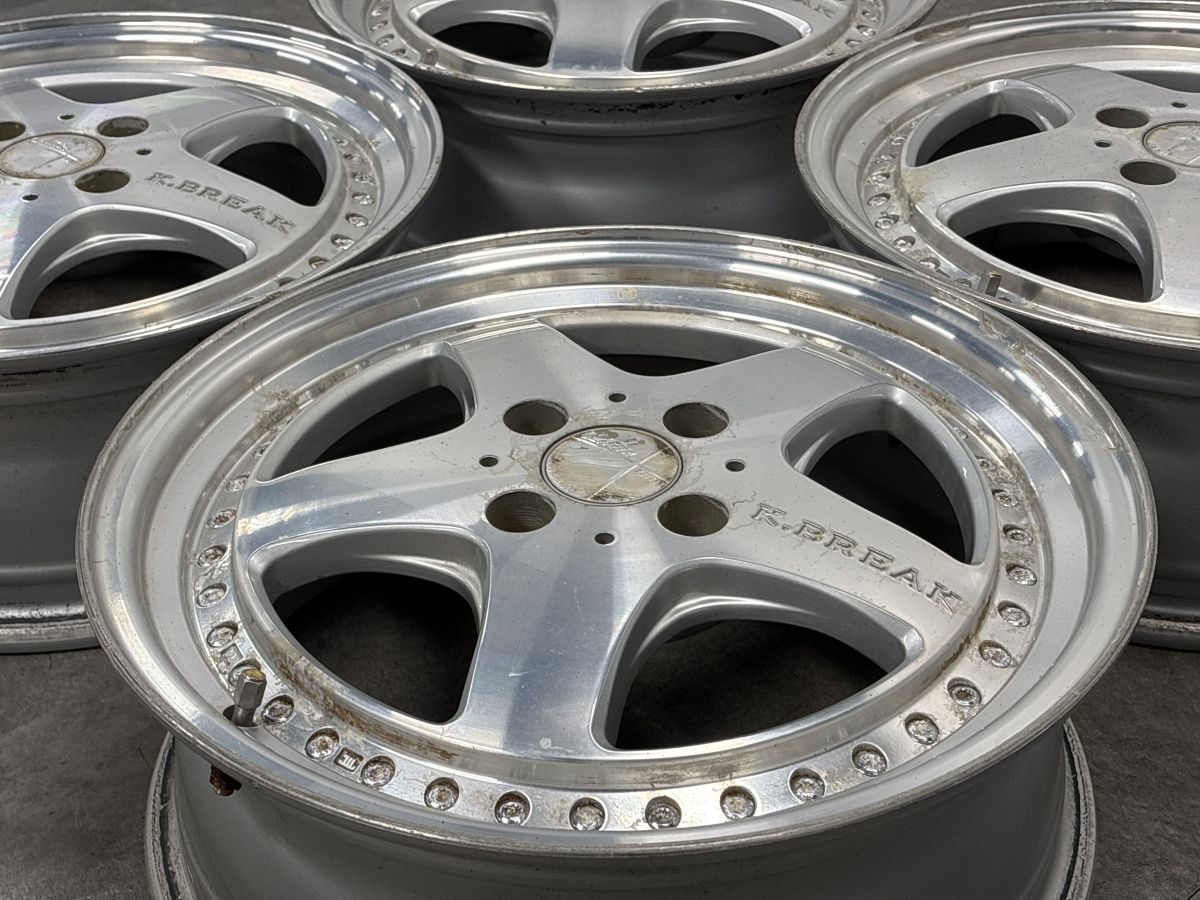 特価品】K-BREAK リリス 16in 6J +45 PCD100 4本 N-BOX N-ONE ワゴンR 