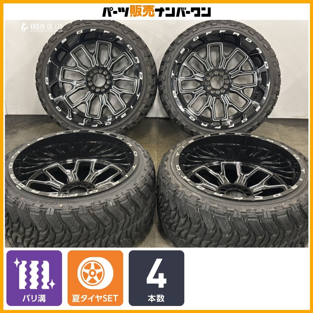 バリ溝】TIS OFFROAD 560BM 24in 14J -76 PCD135/139.7 ATTURO TRAIL