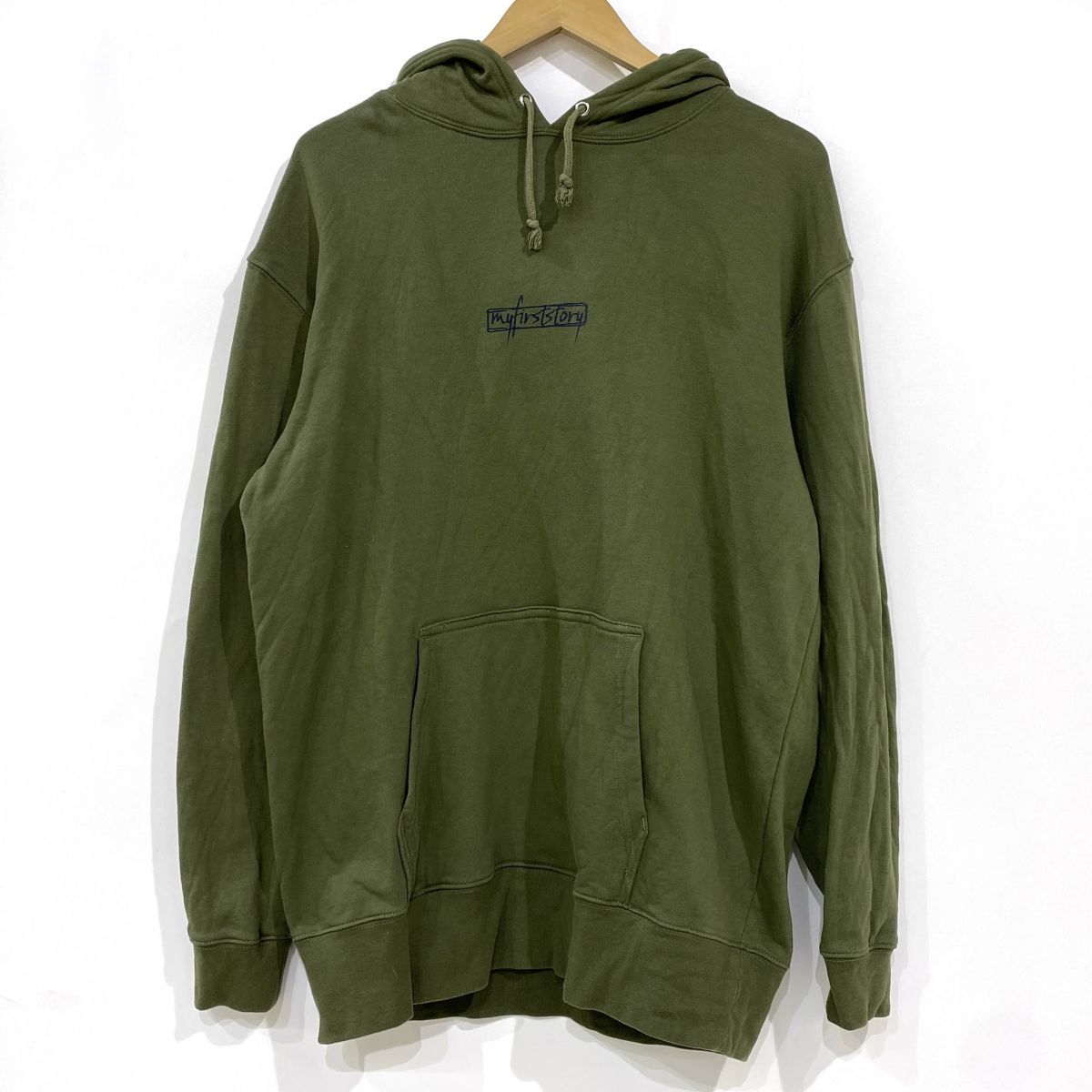 MY FIRST STORY マイスタ　限定パーカー　レア　希少　カーキ　 L MY FIRST STORY マイファス パーカー カーキ XLサイズ ※中古 - メルカリ