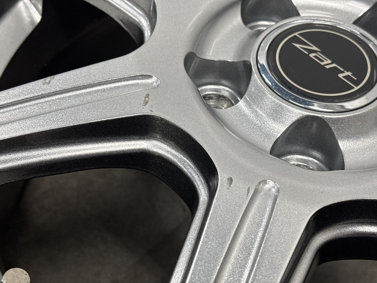 バリ溝】ZART 15in 6J +45 PCD100 アイスエスポルテ 195/65R15
