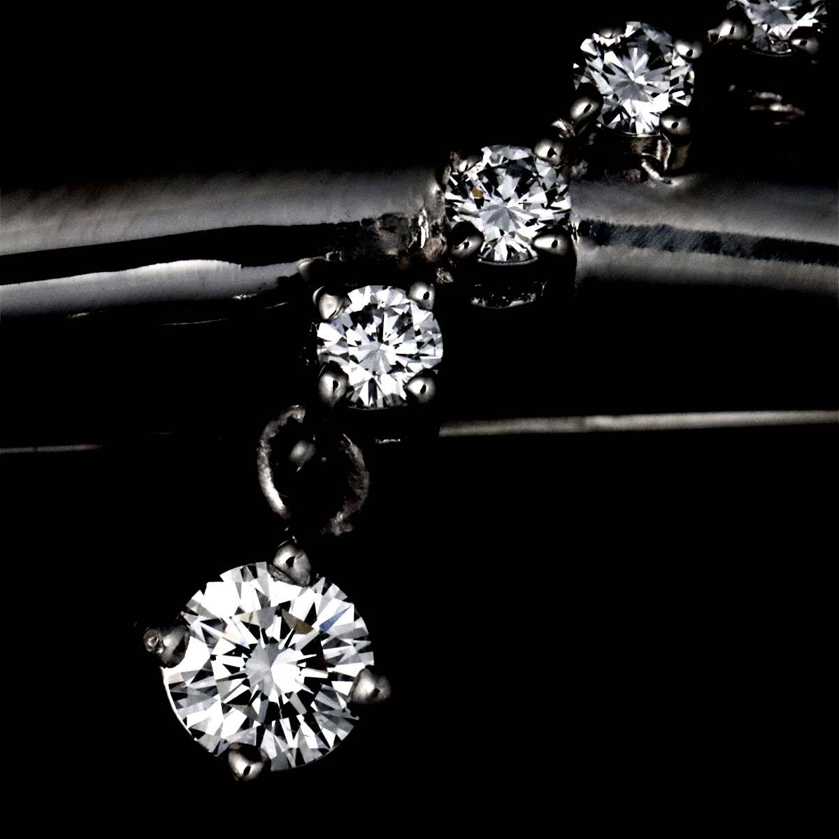 タサキ TASAKI ダイヤ 0.40ct ブローチ Pt プラチナ 田崎真珠 Diamond